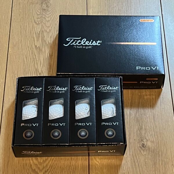 ゴルフボール タイトリスト PRO V1 2025年モデル 2ダース 24個 TITLEIST ダブルナンバー