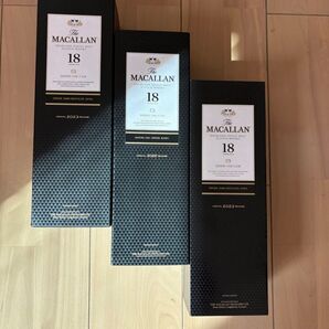 MACALLAN 18年 空箱3箱!!