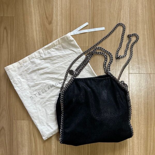 Stella McCartney ステラマッカートニー ファラベラ ミニトート ショルダーバッグ ブラック