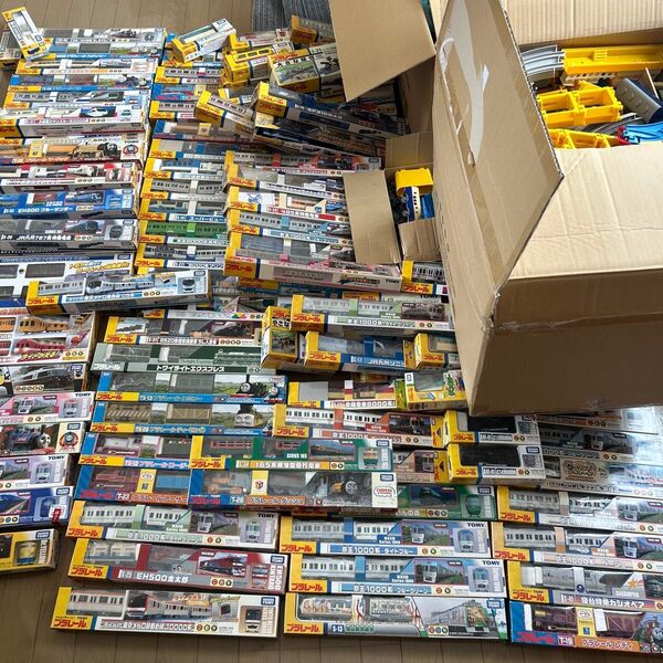 プラレール 大量まとめ売り リサイクルショップ引き取り品 希少品 未開封あり