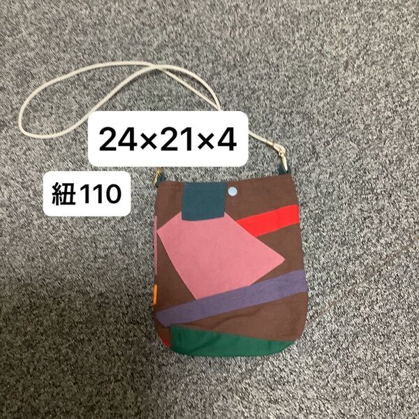 122 ハンドメイド サコッシュ バック 斜め掛けバック ポシェット 肩掛け ショルダーバッグ
