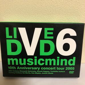 V6 LIVE DVD musicmind 10th Anniversary concert tour 2005
