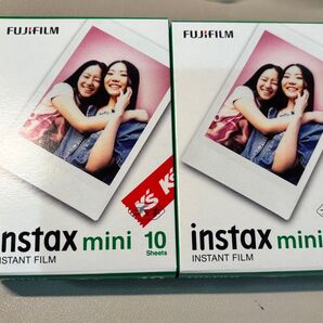 チェキフィルム instax mini 10枚入 2箱(20枚セット) チェキ instax mini