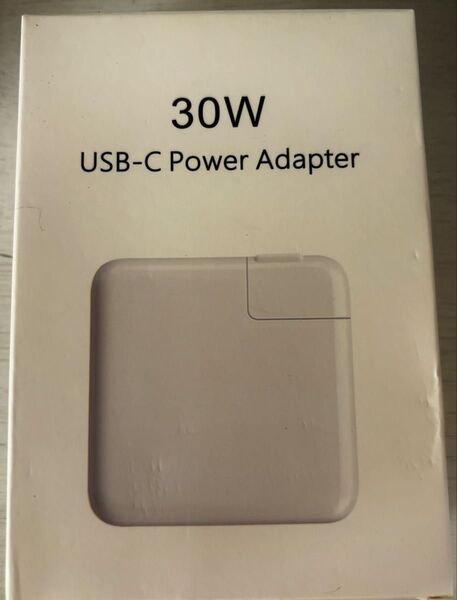 新品Type-C 30W MacBook Air 電源互換 Mac 充電器 ACアダプター(USB-C充電ケーブルあり)