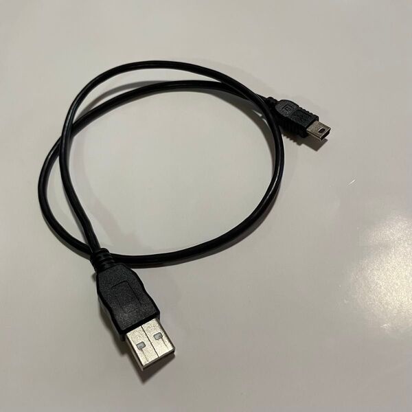 mini USB type-B ケーブル