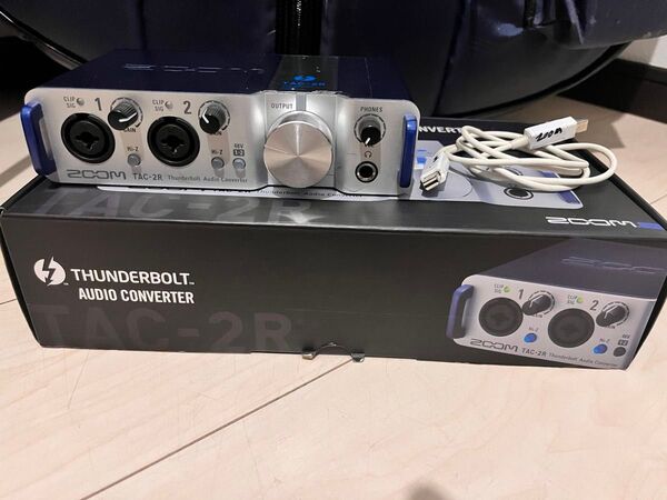 ZOOM TAC-2R Thunderbolt CUBASE LEシリアル付き