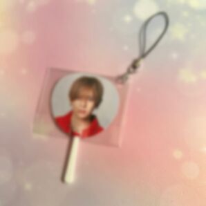Ryosuke Yamada 山田涼介 LIVE TOUR 2025 RED ミニうちわ ストラップ