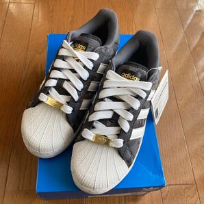 スニーカー adidas アディダス SUPERSTAR XLG スーパースター XLG IF3691CORE/FTWR/GREY