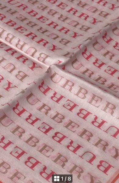 BURBERRY ハンカチ ピンク