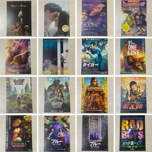 映画チラシ 洋画 2024 65枚 まとめ売り 大量 フライヤー①