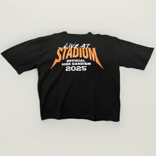 Official髭男dism ヒゲダン スタジアムTシャツ 黒 Mサイズ