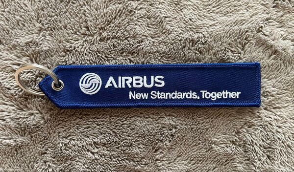 AIRBUS エアバス フライトタグ REMOVE BEFORE FLIGHT 未使用品 キーホルダー