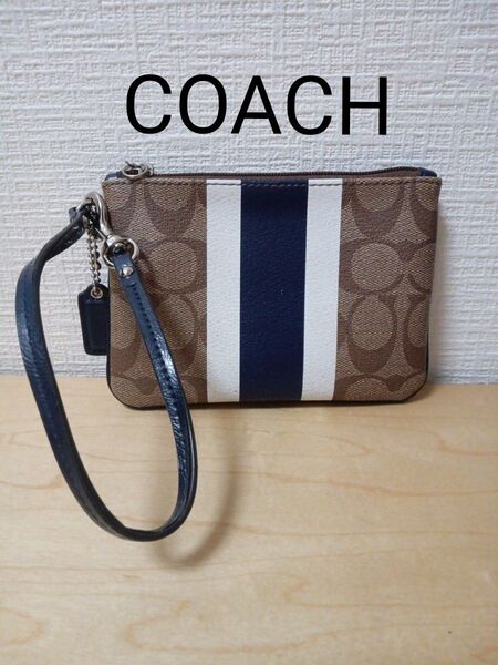 COACH コーチ シグネチャー ポーチ 小物入れ