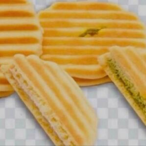 お菓子 和菓子 せんべい 食べ比べ バニラ&抹茶ヴァッフェル