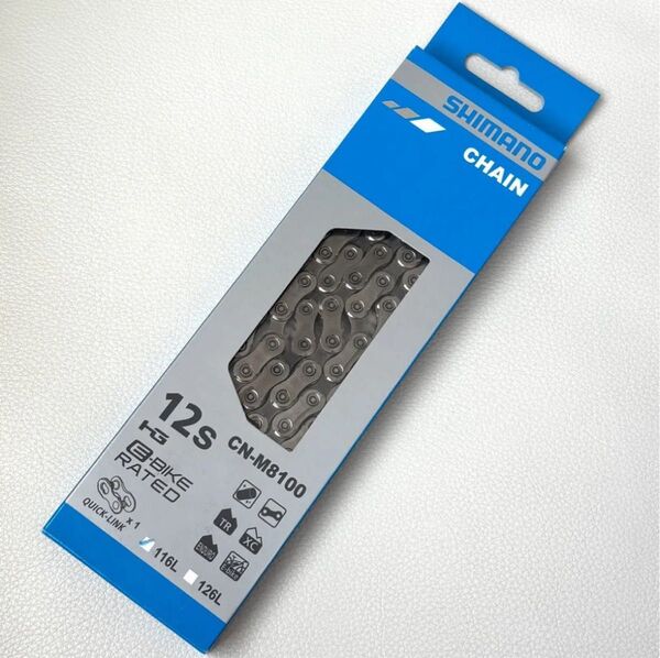 SHIMANO(シマノ) CN-M8100 クイックリンクチェーン 116L 12速用