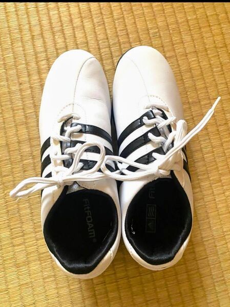adidas アディダス ゴルフシューズレディース 22.5cm シューズ