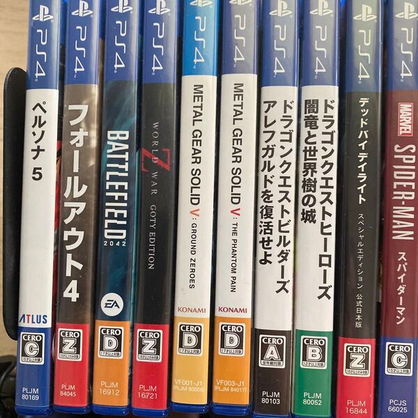 PS4ソフトまとめ売り10本セット