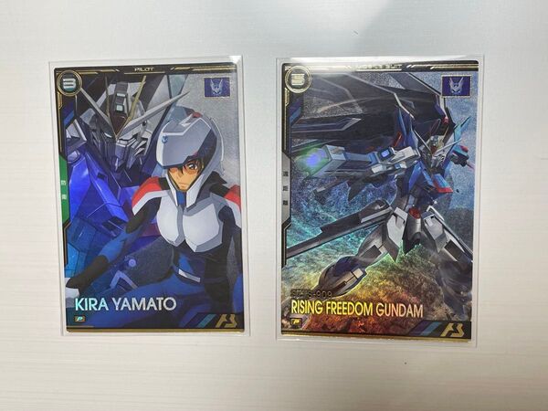 ★アーセナルベース ライジングフリーダムガンダム キラヤマト SEEDブースターvol.2 Pレア未使用★