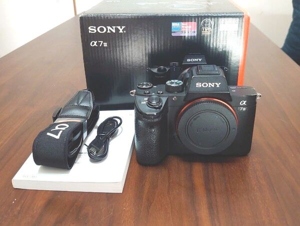 SONY α7Ⅲ 付属品,箱あり