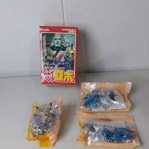 【美品!!】ジャイアントロボ フィギュアセット 大魔球 グローバー 鉄の牙 アイアンパワー 特撮 ロボットヒーロー D686