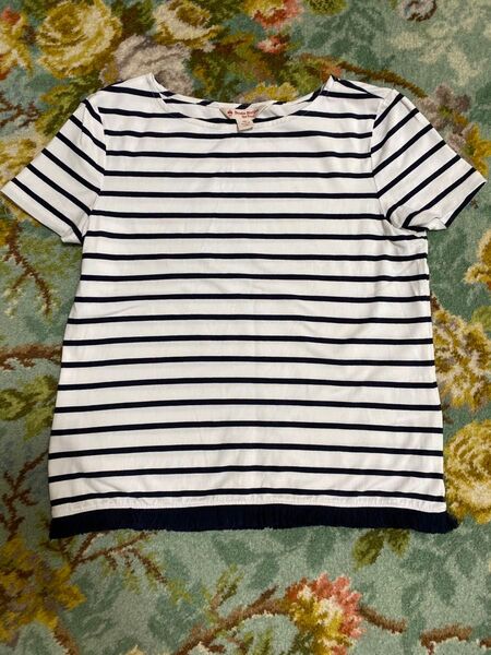 Brooks Brothers ブルックスブラザーズ ボーダー シャツ カットソー ストレッチ