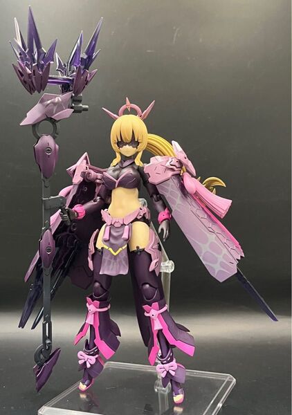 メガミデバイス 皇巫アマテラス日蝕 塗装完成品