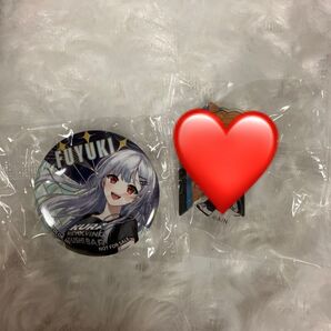 【新品未開封】葉加瀬冬雪 くら寿司 缶バッジ