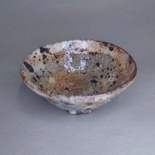 室生焼御本手盃 陶器 陶芸 手作り やきもの 大前芳春 奈良 盃 小皿