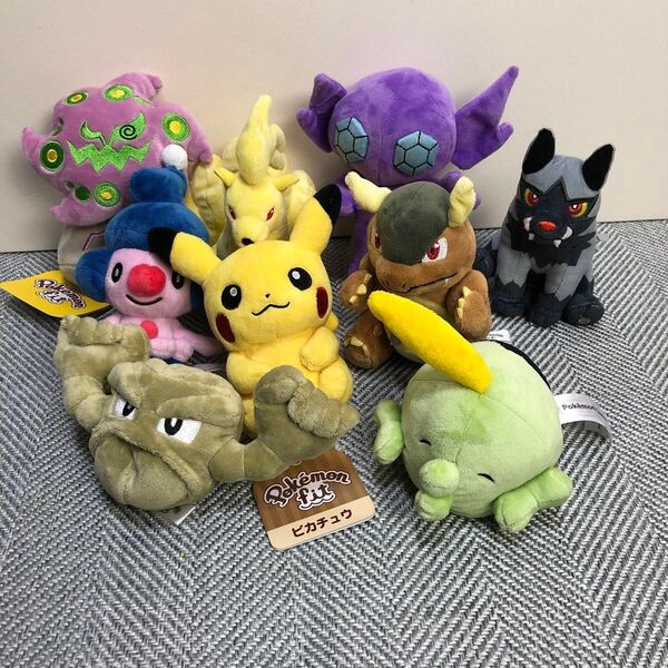 ポケモンセンター Pokemon fit まとめ売り /ピカチュウ マネネ ガルーラ キュウコン ヤミラミ ミカルゲ ポチエナ