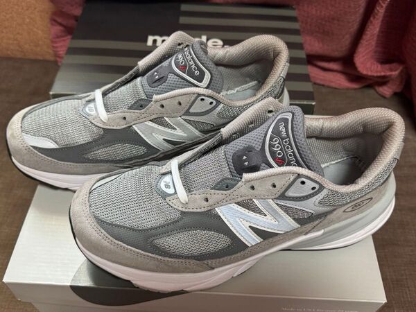 希少2E 正規美品 New Balance 990V6 M990GL6 28.0cm【期間限定出品】
