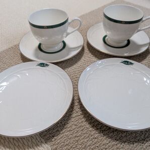 NARUMI ティーカップ&ソーサー ケーキ皿 2客セット 未使用