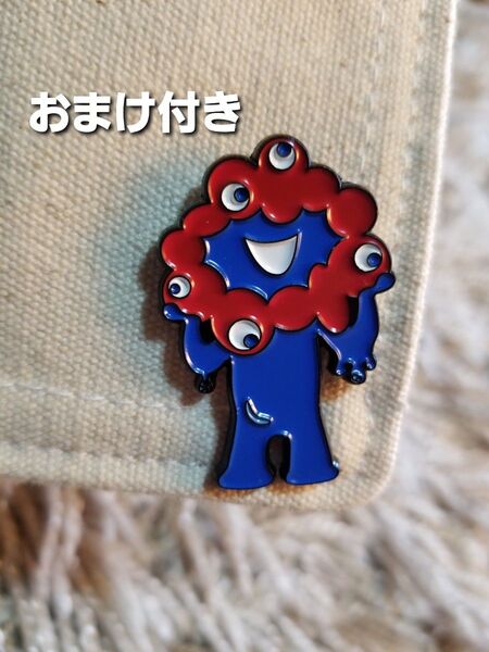 ミャクミャク ピンバッジ 希少 大きなバッジ② 1個 2025 大阪・関西万博 公式グッズ かわいい アクセサリー ステッカー