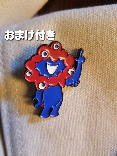 ミャクミャク ピンバッジ 希少 大きなバッジ① 1個 2025 大阪・関西万博 公式グッズ かわいい アクセサリー ステッカー