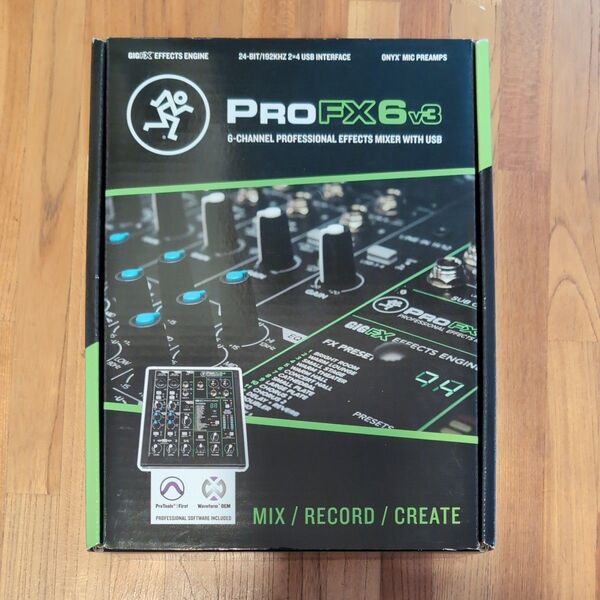 mackie profx6v3 ミキサーとキャリングバック