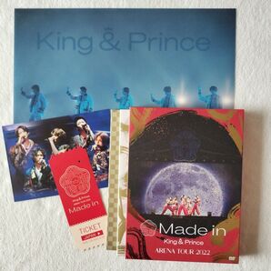 セール 美品☆ ARENA TOUR 2022 Made in 初回限定盤 King&Prince DVD 特典 ポスター カード