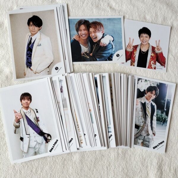 セール 美品☆ 岸優太 83枚 公式写真 ましかくフォト Jロゴ King&Prince キンプリ Number_i ナンバーアイ