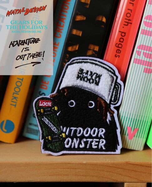 【新品未使用】アウトドアモンスター OUTDOOR MONSTER ワッペン