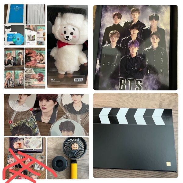 BTS グッズセット てんこ盛り バラ売りも検討 そのうちまとめてBOOKOFFへある予定です。
