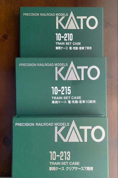 KATO 車両ケース 3種 と おまけブルトレ客車9輌 Nゲージ