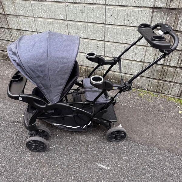 カトージ 二人 ベビーカー バギー 縦型 年子