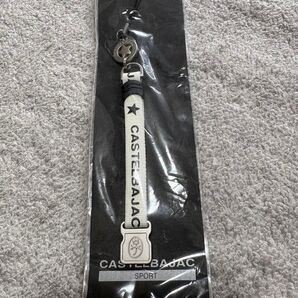CASTELBAJAC SPORT キーホルダー ホワイト/ブラック【新品未使用】