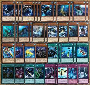  Yugioh construction ending god fee .. image Shark deck EX attaching ba ham -to* Shark double fins cutter Shark aqua jet RUM