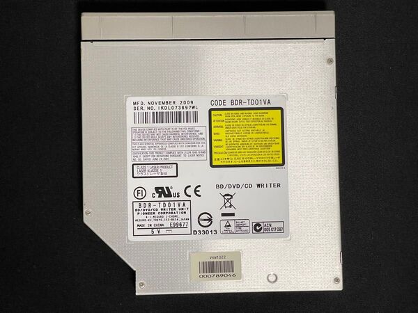 05 Pioneer BDR-TD01VA Blu-ray 内蔵ドライブ