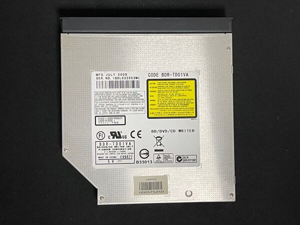 06 Pioneer BDR-TD01VA Blu-ray 内蔵ドライブ