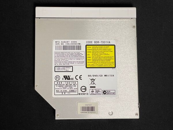 08 Pioneer BDR-TD01VA Blu-ray 内蔵ドライブ