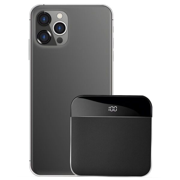 モバイルバッテリー 軽量 小型10000mah 大容量 3台同時充電 急速充電 コンパクト 薄型