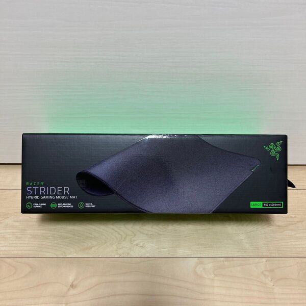 RAZER STRIDER GAMING MOUSE MAT Lサイズ ゲーミングマウスパッド レイザー ブラック