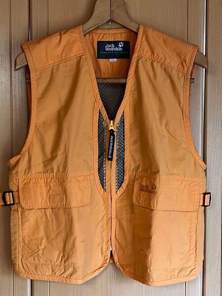 【古着】Jack Wolfskinジャックウルフスキン アウトドアナイロンベスト
