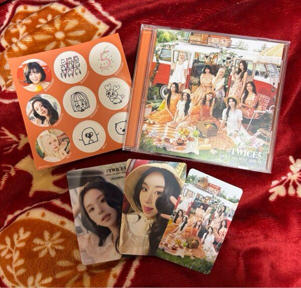 #TWICE5 アルバム 通常盤 初回限定盤Aトレカ チェヨンセット タワレコ特典