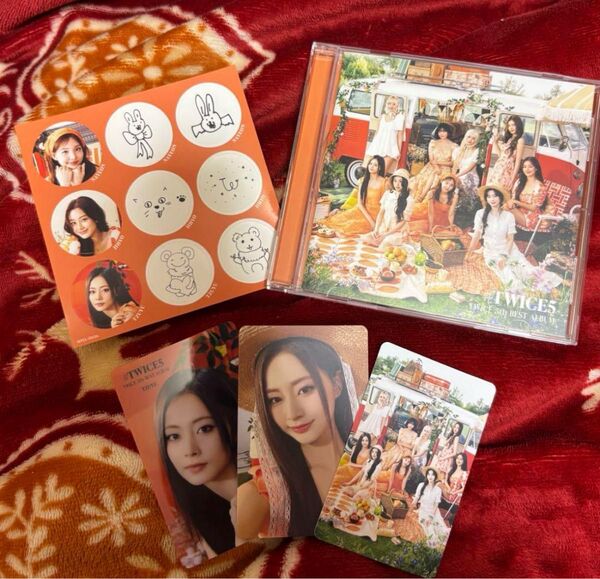 #TWICE5 アルバム 通常盤 初回限定盤Aトレカ ツウィセット タワレコ特典